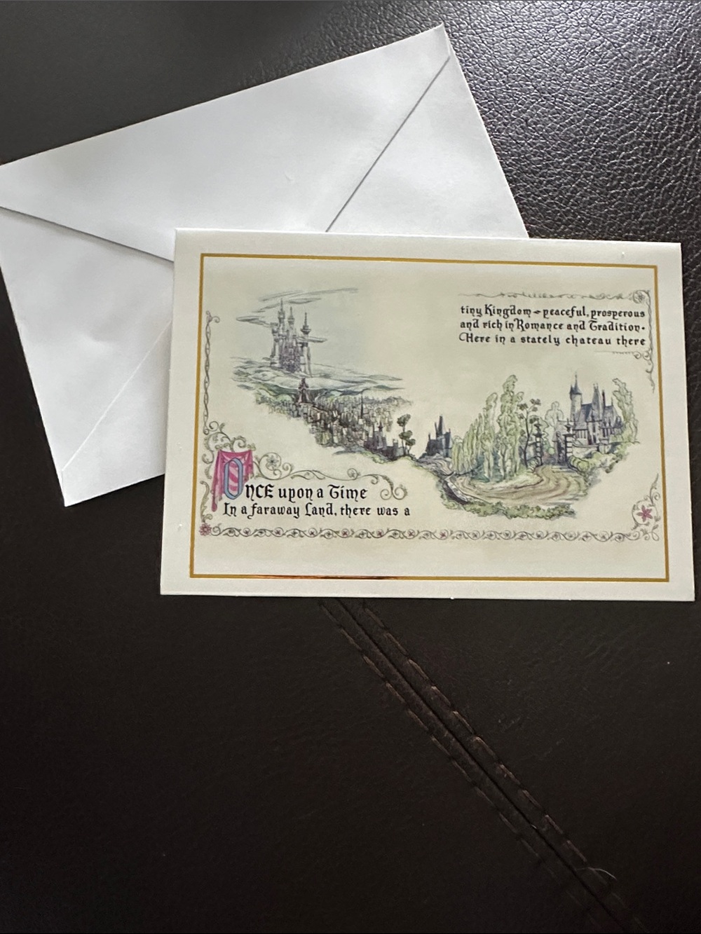 Walt Disney Archives Collection Cinderella Card